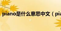 piano是什么意思中文(piano是什么意思)