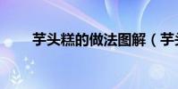 芋頭糕的做法圖解(芋頭糕的做法)
