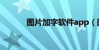 圖片加字軟件app(圖片加字)