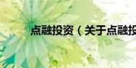 點融投資(關于點融投資的介紹)