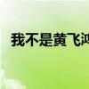 我不是黃飛鴻（關于我不是黃飛鴻的介紹）