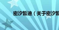 密汐皙迪(關于密汐皙迪的介紹)
