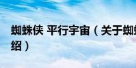蜘蛛俠 平行宇宙(關于蜘蛛俠 平行宇宙的介紹)
