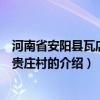 河南省安陽縣瓦店鄉王貴莊村（關于河南省安陽縣瓦店鄉王貴莊村的介紹）