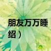 朋友萬萬睡 電影（關于朋友萬萬睡 電影的介紹）