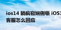 ios14 鍋瘋窇嫻侀噺 iOS15.5被曝偷跑流量客服怎么回應