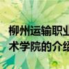 柳州運輸職業技術學院（關于柳州運輸職業技術學院的介紹）