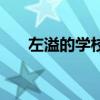 左溢的學校（關于左溢的學校的介紹）