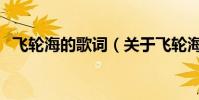 飛輪海的歌詞(關于飛輪海的歌詞的介紹)