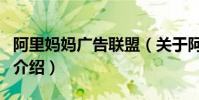 阿里媽媽廣告聯盟(關于阿里媽媽廣告聯盟的介紹)