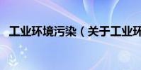 工業環境污染(關于工業環境污染的介紹)
