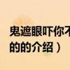 鬼遮眼嚇你不是目的（關于鬼遮眼嚇你不是目的的介紹）