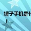 錘子手機是什么（關于錘子手機是什么的介紹）