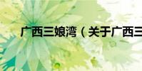廣西三娘灣(關于廣西三娘灣的介紹)