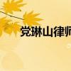 黨琳山律師（關于黨琳山律師的介紹）
