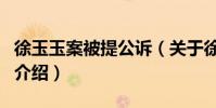 徐玉玉案被提公訴(關于徐玉玉案被提公訴的介紹)