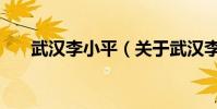 武漢李小平(關于武漢李小平的介紹)