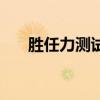 勝任力測試（關于勝任力測試的介紹）
