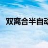 雙離合半自動（關于雙離合半自動的介紹）