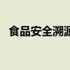 食品安全溯源（關于食品安全溯源的介紹）