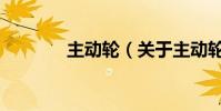 主動輪(關于主動輪的介紹)