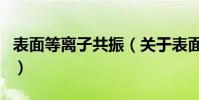 表面等離子共振(關于表面等離子共振的介紹)