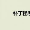 補丁程序（關于補丁程序的介紹）