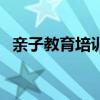親子教育培訓（關于親子教育培訓的介紹）