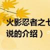 火影忍者之七夜傳說（關于火影忍者之七夜傳說的介紹）