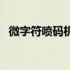 微字符噴碼機（關于微字符噴碼機的介紹）