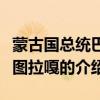 蒙古國總統巴特圖拉嘎（關于蒙古國總統巴特圖拉嘎的介紹）