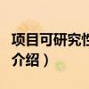 項目可研究性報告（關于項目可研究性報告的介紹）