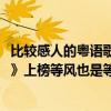 比較感人的粵語歌（2021十大熱門催淚歌曲排行榜：《像魚》上榜等風也是等你）