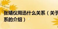 張婧儀周迅什么關系(關于張婧儀周迅什么關系的介紹)