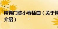 精舞門陳小春插曲(關于精舞門陳小春插曲的介紹)