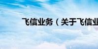 飛信業務(關于飛信業務的介紹)