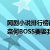 網劇小說排行榜前十的作者（十大言情網絡小說改編網劇：奈何BOSS要娶我上榜第3今年大熱）
