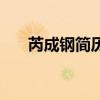 芮成鋼簡歷（關于芮成鋼簡歷的介紹）