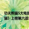 功夫熊貓5大電影國語（十部最好看的動畫電影：《功夫熊貓》上榜第六適合全家觀看）
