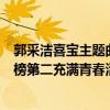 郭采潔喜寶主題曲（郭采潔最火的歌曲top10：《喜寶》上榜第二充滿青春活力）