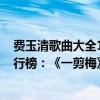 費玉清歌曲大全100首原唱一剪梅（費玉清十大經典歌曲排行榜：《一剪梅》上榜第四無人能及）