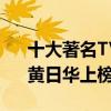 十大著名TVB男明星（周潤發第一鄭少秋、黃日華上榜）