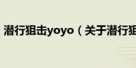 潛行狙擊yoyo(關于潛行狙擊yoyo的介紹)