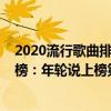 2020流行歌曲排行榜前十名歌名（2020十大流行歌曲排行榜：年輪說上榜第四最受喜愛）