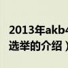 2013年akb48總選舉（關于2013年akb48總選舉的介紹）