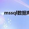 mssql數據庫（關于mssql數據庫的介紹）