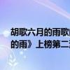 胡歌六月的雨歌曲mv（胡歌十大經典歌曲排行榜：《六月的雨》上榜第二滿滿回憶殺）