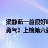 梁靜茹一首很好聽的歌（梁靜茹十大最好聽歌曲排行榜：《勇氣》上榜第六愛久見人心）