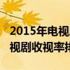 2015年電視劇收視排行榜出爐（2014內地電視劇收視率排行榜）