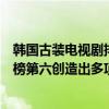 韓國古裝電視劇排名前十（韓國十大經典古裝電視劇茶母上榜第六創造出多項記錄(3)）